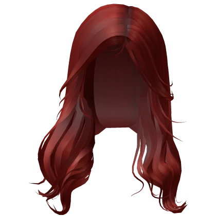 Long Wavy Blowout Hair (Red)