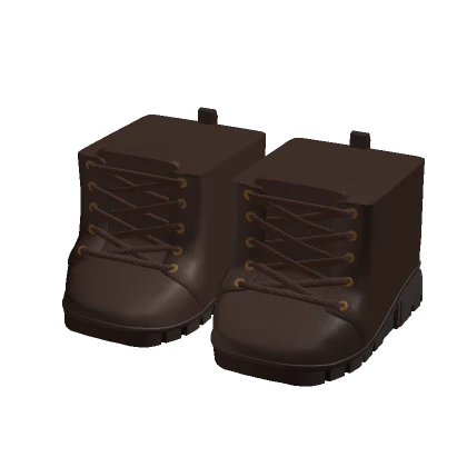 Brown Combat Boots