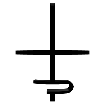 Crossed Face Pouting Sticker