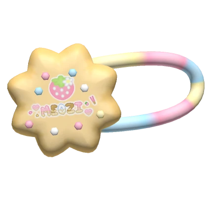 ♡ kawaii pastel cookie hairclip