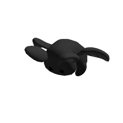  Black Bat Plushie (Hand)