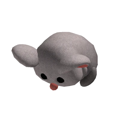 White Mouse Plushie (Hand)