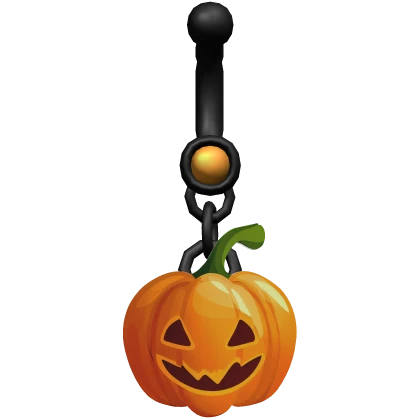 3.0 pumpkin halloween belly piercing