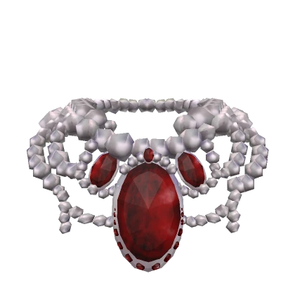 Pearl Ruby Necklace