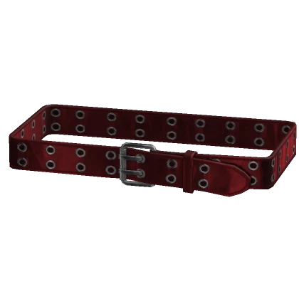 Double Prong Belt Red 1.0