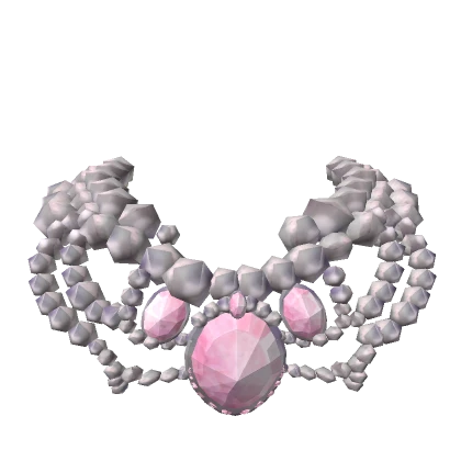 Pearl rose quartz headpiece