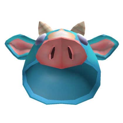 Blue Cow Hood