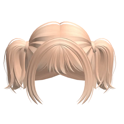 Cute Short Pigtails (Blonde)