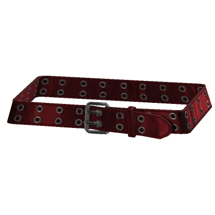 Double Prong Belt Red 3.0