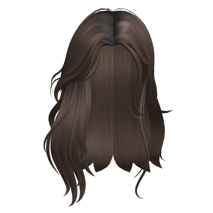 Flowy Wavy Hair (Brown)