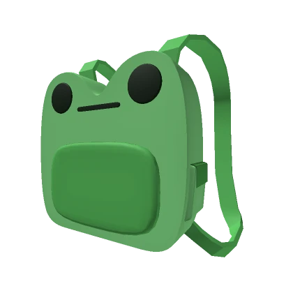 ɞ | (3.0) kawaii frog backpack