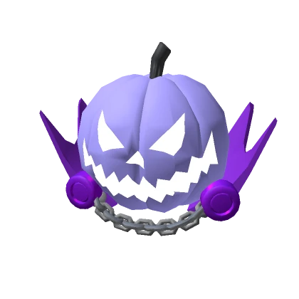 Halloween Pumpkin Head [ Light Purple ]