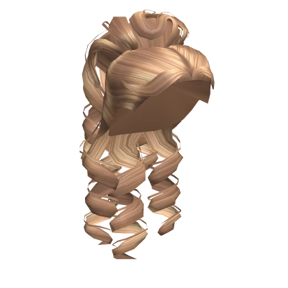 Victorian Half-up Curls in Blonde
