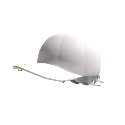 K-Pop Men Ash Gray Hair with White Cap