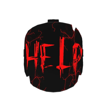 Animated Help broken mask red