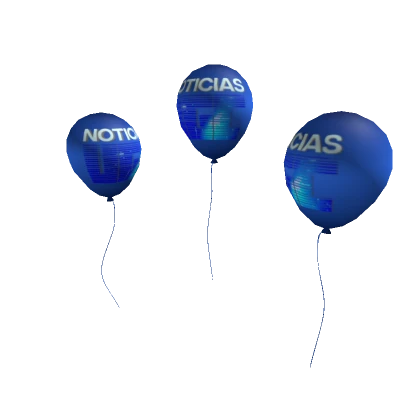 Globos Azul De NoticiasUGC