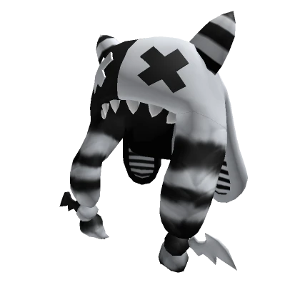 [1.0/Blocky] Braided Halloween Hat Monochrome