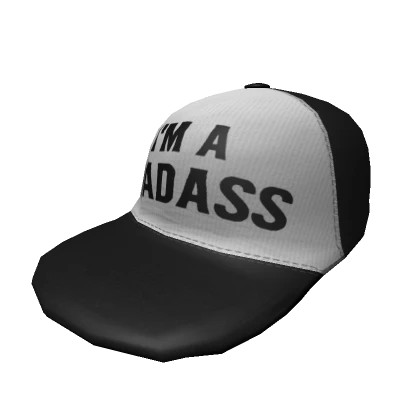 Badass Black Cap