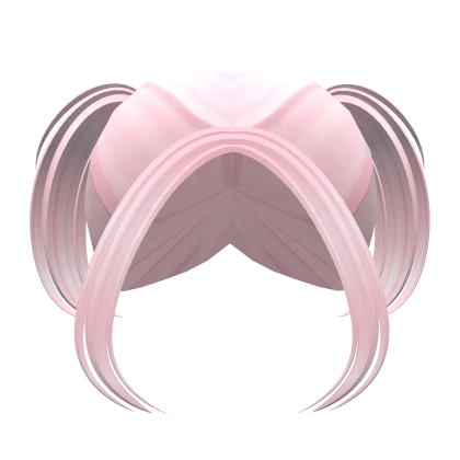 Cute Short Pink Pigtails