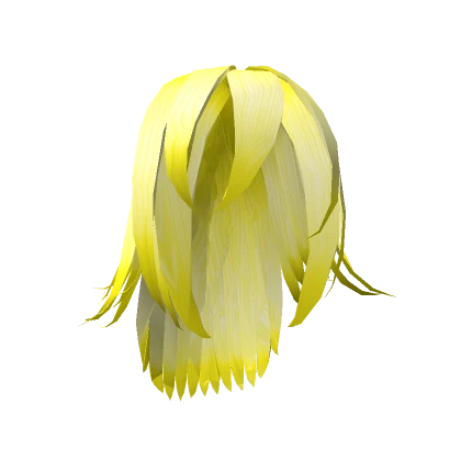 Anime Hip-Length Yellow Hair