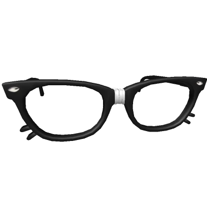 Kitty Nerd Glasses (Black)