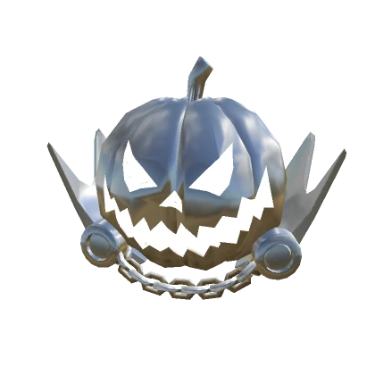 Halloween Pumpkin Head [ Silver ]