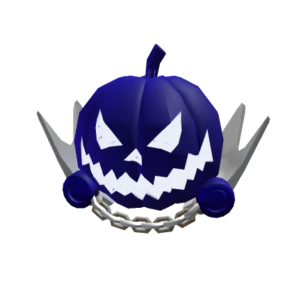 Halloween Pumpkin Head [ Blue ]