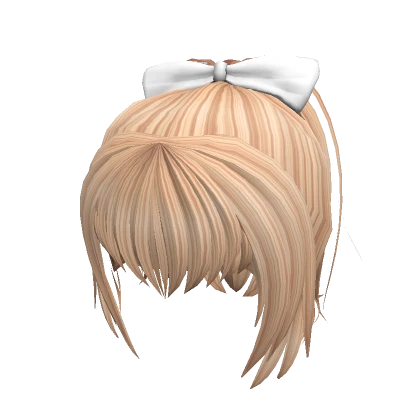 Wonderful bow Ponytail - Blonde