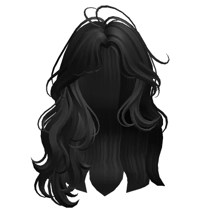 Messy Wavy Hairstyle(Black)