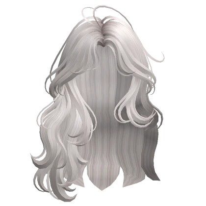 Messy Wavy Hairstyle(Silver)