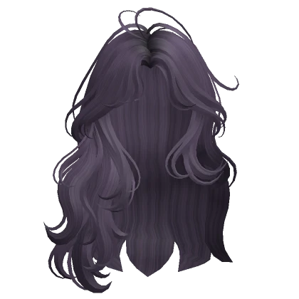 Messy Wavy Hairstyle(Purple)