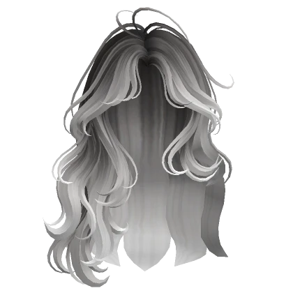 Messy Wavy Hairstyle(Black&White)