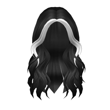 Lush Wavy Hair (Black and White)