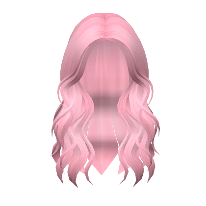 Lush Wavy Hair (Pink)