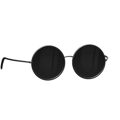 black round sunglasses