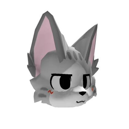 Gray Kemono Tabby Cat