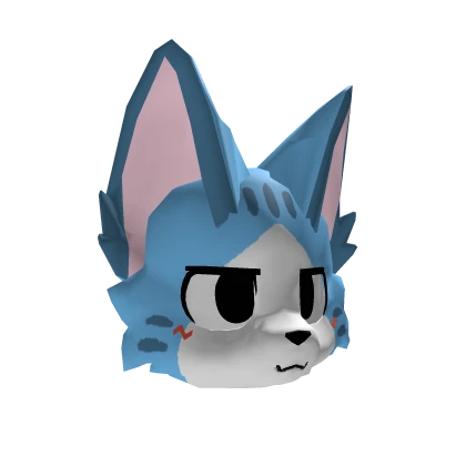 Blue Kemono Tabby Cat