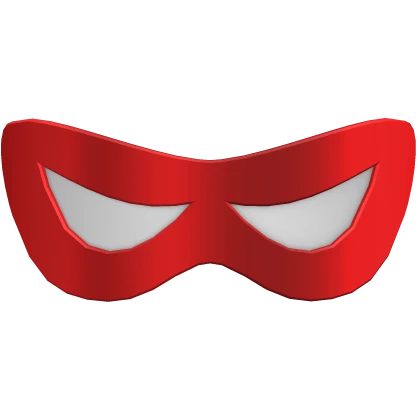 red superhero mask