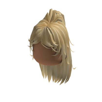 Hand-Held Head (Blonde Long Hair)