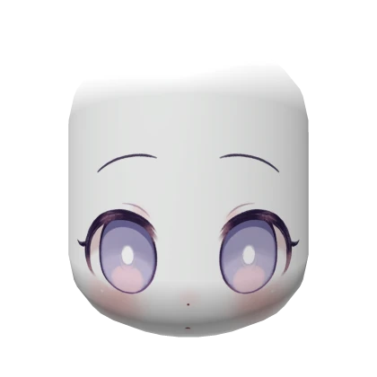 Clumsy Girl's Big Purple Eyes 2
