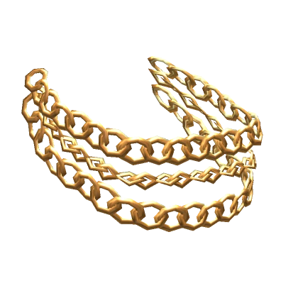 LEFT Shoulder Chain (Gold)