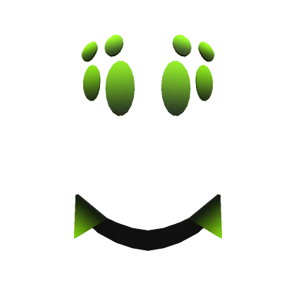 Smiling Lime Spider Face