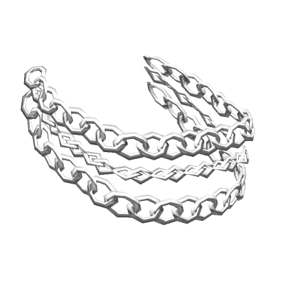 LEFT Shoulder Chain (Silver)