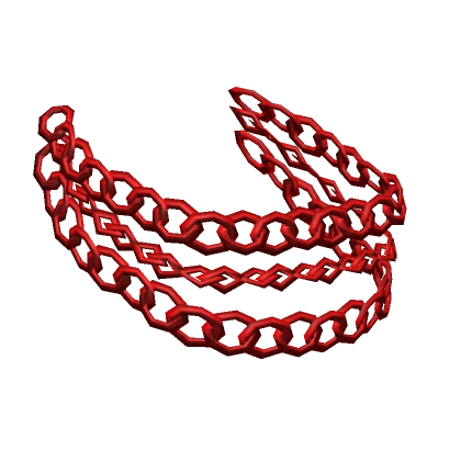 LEFT Shoulder Chain (Red)