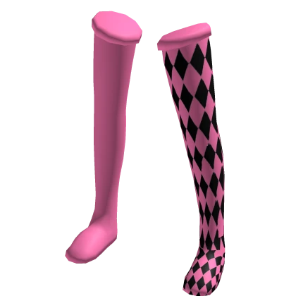 Pink Jester Socks