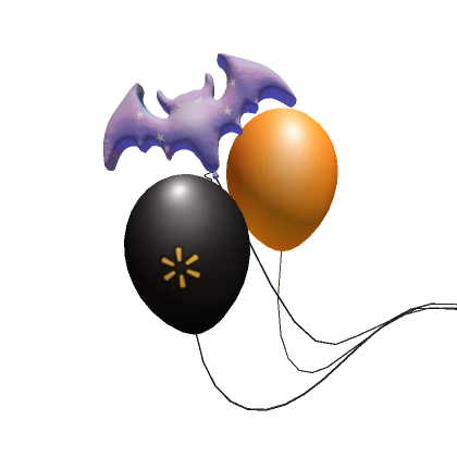 Halloween Night Flyer Balloons