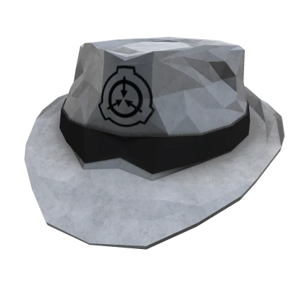 White SCP Fedora