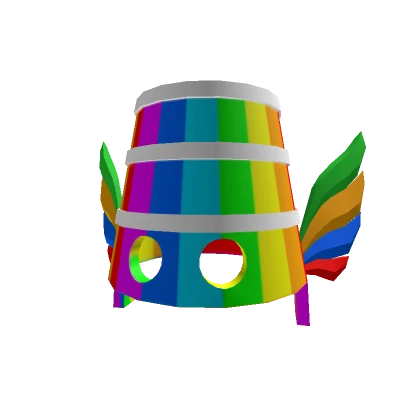 Rainbow Winged Bucket