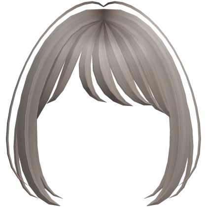 Ash Blonde Bangs