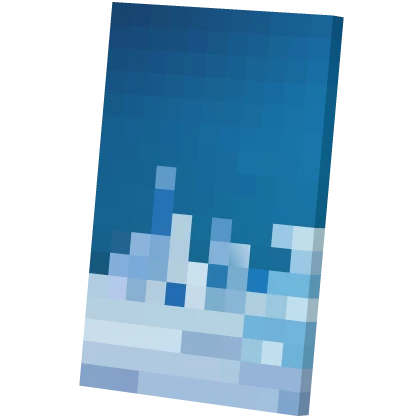 Ice Pixel Cape